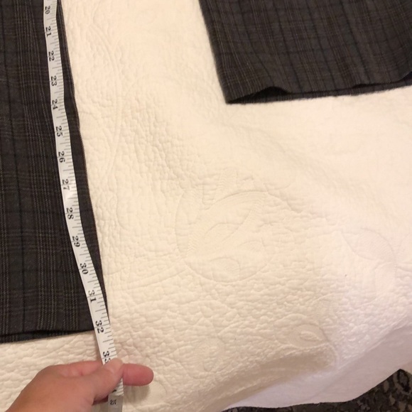 Dalia ladies pants size 10. Charcoal plaid pattern. - Picture 3 of 7